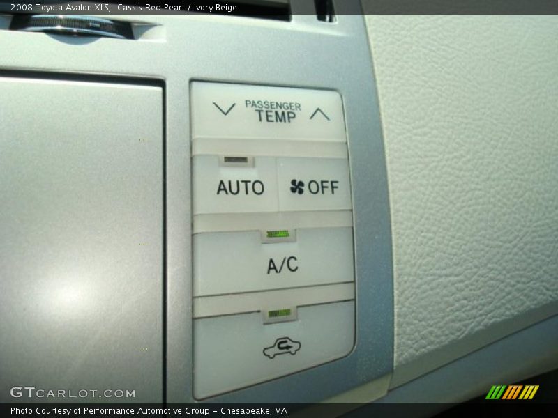 Cassis Red Pearl / Ivory Beige 2008 Toyota Avalon XLS