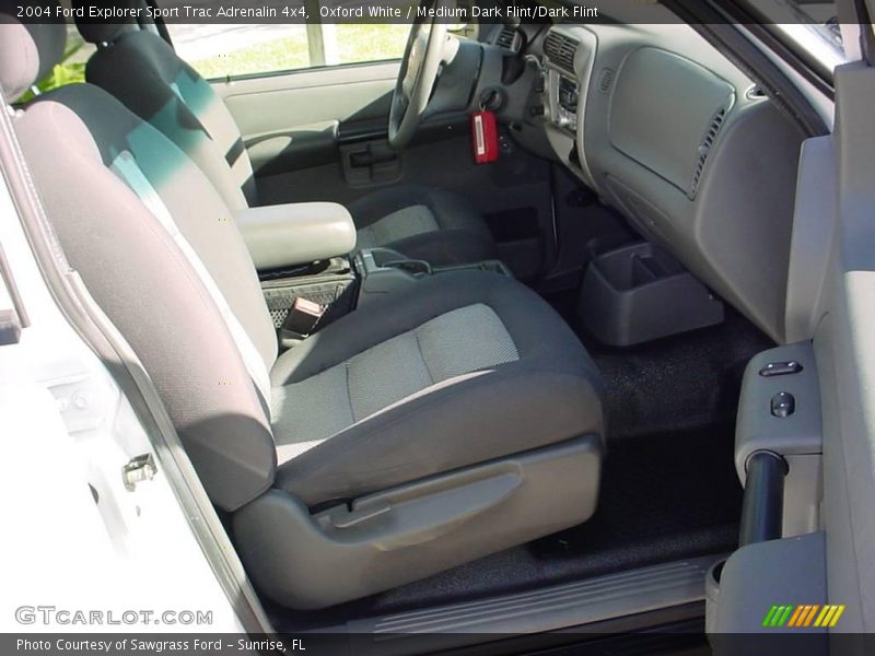 Oxford White / Medium Dark Flint/Dark Flint 2004 Ford Explorer Sport Trac Adrenalin 4x4