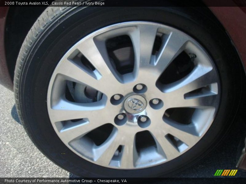 Cassis Red Pearl / Ivory Beige 2008 Toyota Avalon XLS
