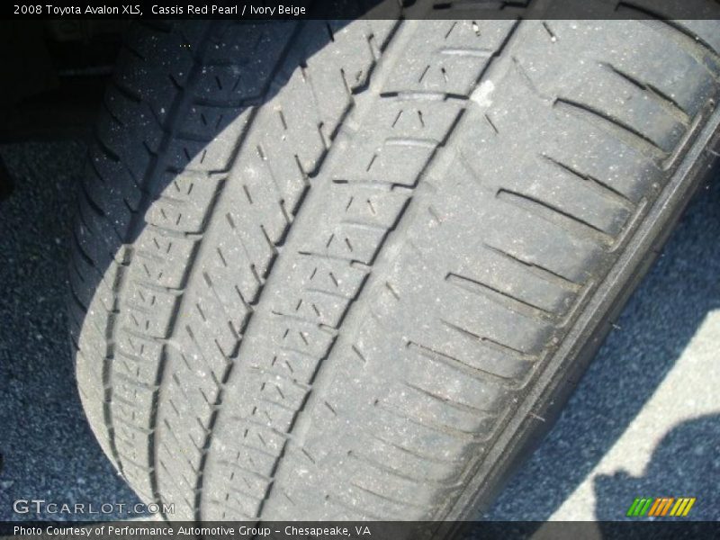 Cassis Red Pearl / Ivory Beige 2008 Toyota Avalon XLS