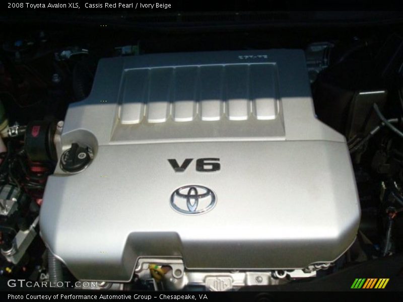 Cassis Red Pearl / Ivory Beige 2008 Toyota Avalon XLS