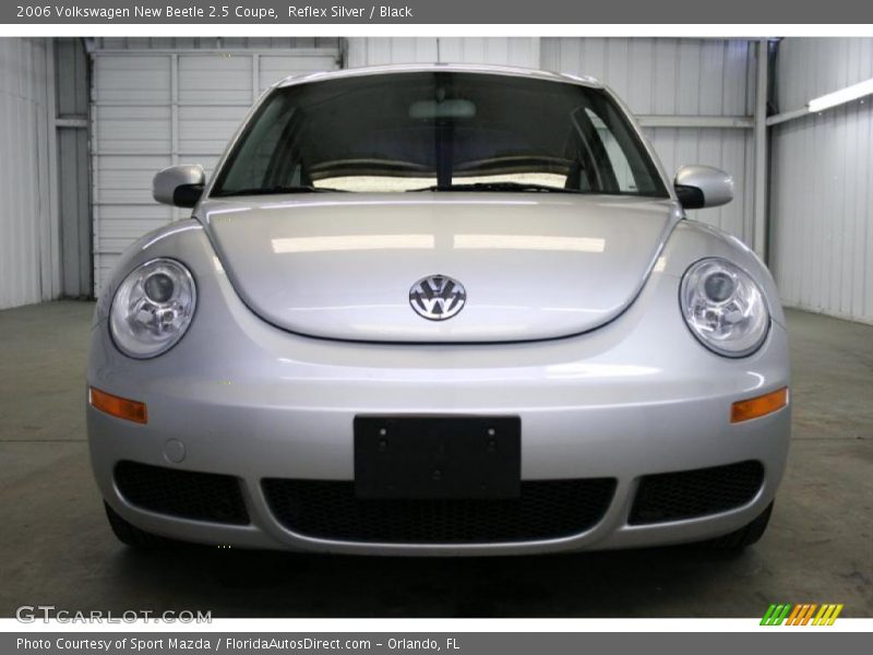 Reflex Silver / Black 2006 Volkswagen New Beetle 2.5 Coupe