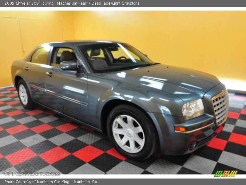 Magnesium Pearl / Deep Jade/Light Graystone 2005 Chrysler 300 Touring