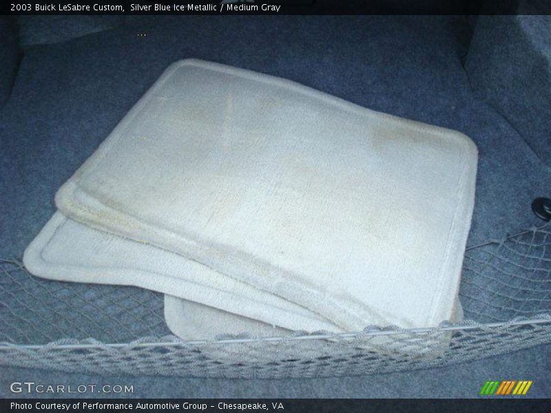 Silver Blue Ice Metallic / Medium Gray 2003 Buick LeSabre Custom