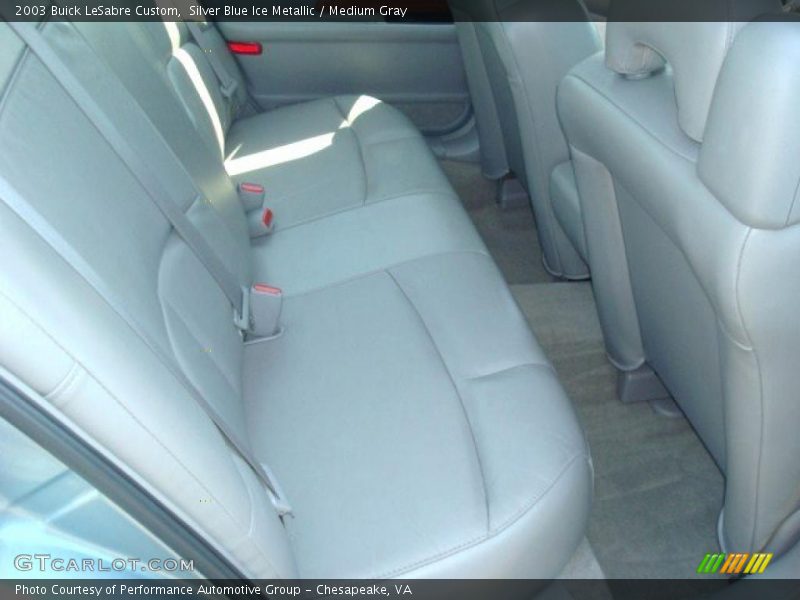 Silver Blue Ice Metallic / Medium Gray 2003 Buick LeSabre Custom