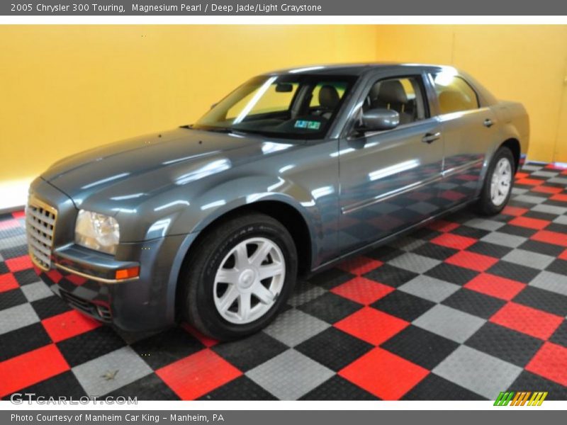 Magnesium Pearl / Deep Jade/Light Graystone 2005 Chrysler 300 Touring