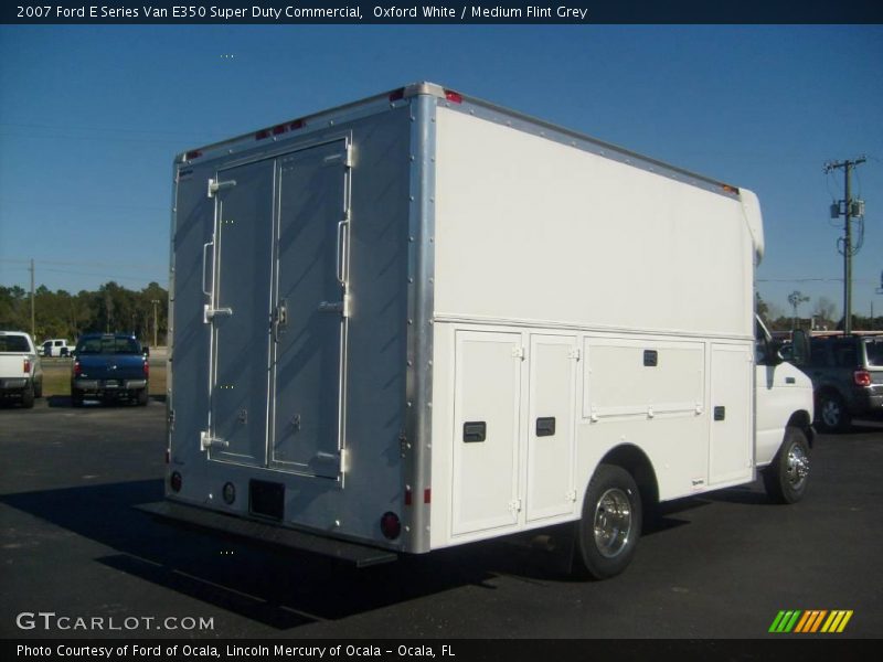 Oxford White / Medium Flint Grey 2007 Ford E Series Van E350 Super Duty Commercial