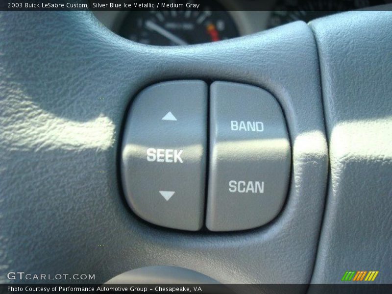 Silver Blue Ice Metallic / Medium Gray 2003 Buick LeSabre Custom