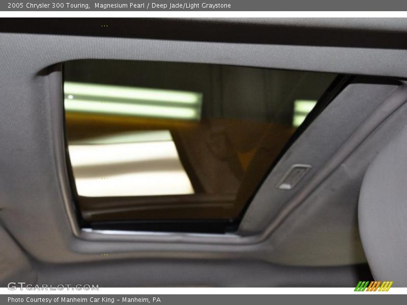 Magnesium Pearl / Deep Jade/Light Graystone 2005 Chrysler 300 Touring