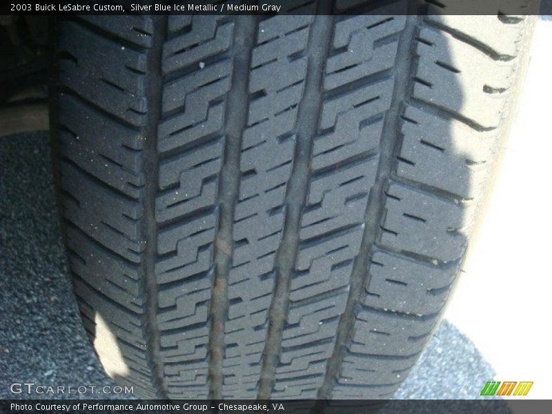 Silver Blue Ice Metallic / Medium Gray 2003 Buick LeSabre Custom