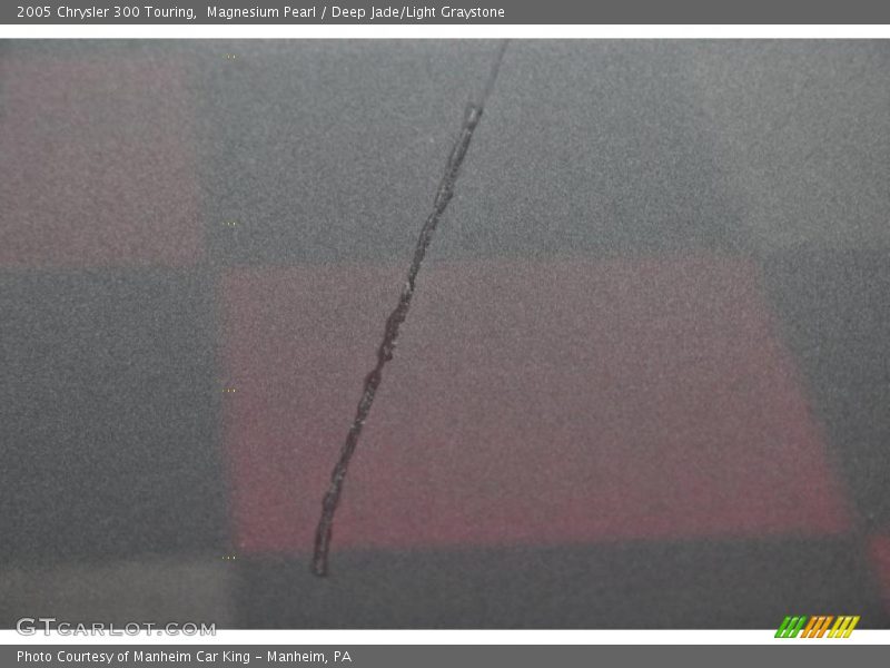 Magnesium Pearl / Deep Jade/Light Graystone 2005 Chrysler 300 Touring