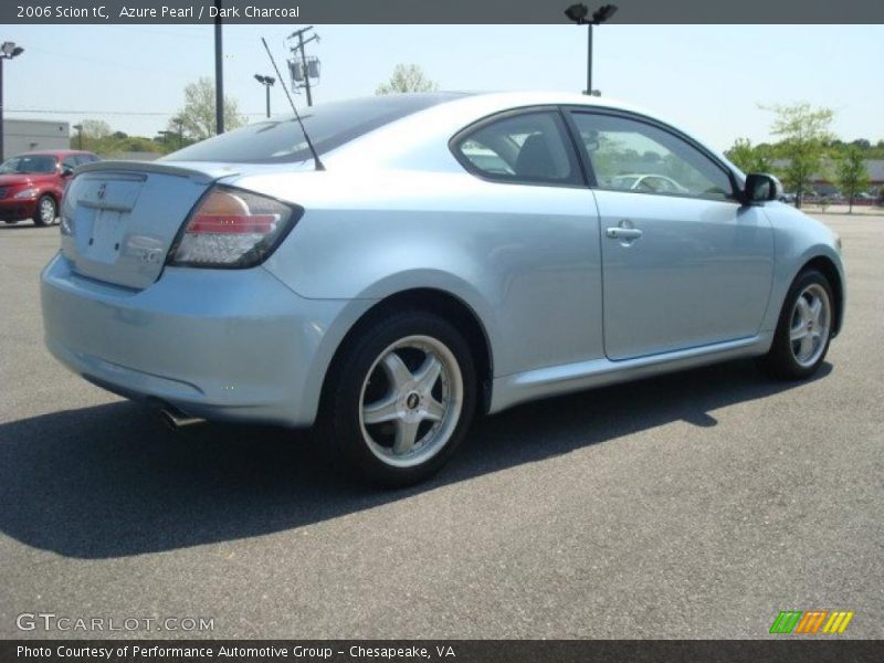 Azure Pearl / Dark Charcoal 2006 Scion tC