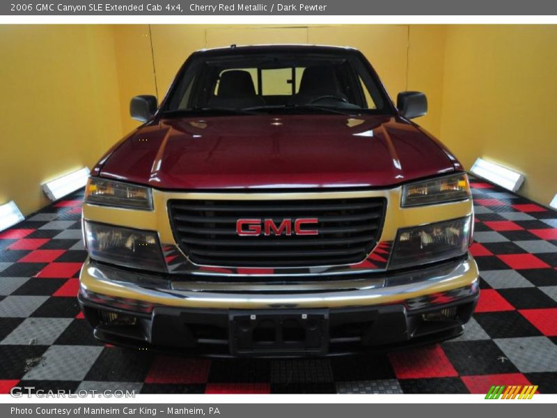 Cherry Red Metallic / Dark Pewter 2006 GMC Canyon SLE Extended Cab 4x4