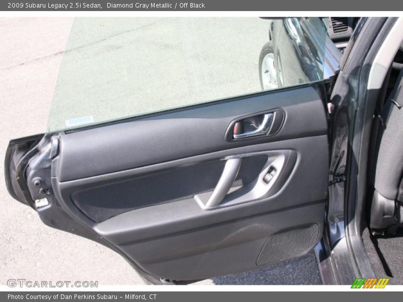 Diamond Gray Metallic / Off Black 2009 Subaru Legacy 2.5i Sedan