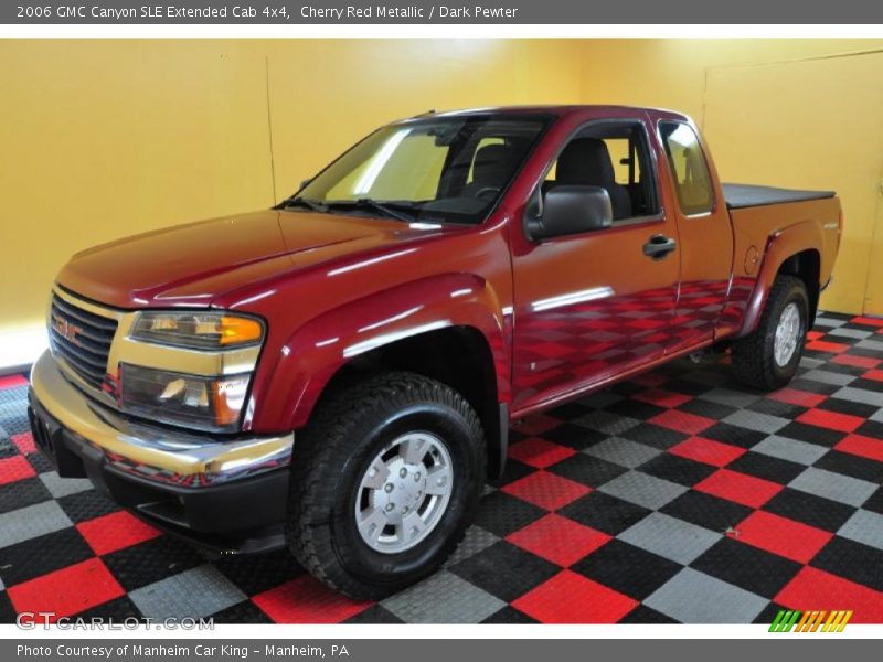 Cherry Red Metallic / Dark Pewter 2006 GMC Canyon SLE Extended Cab 4x4