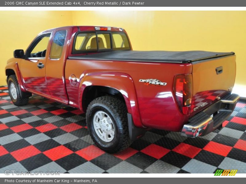 Cherry Red Metallic / Dark Pewter 2006 GMC Canyon SLE Extended Cab 4x4