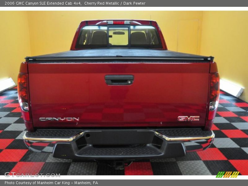 Cherry Red Metallic / Dark Pewter 2006 GMC Canyon SLE Extended Cab 4x4