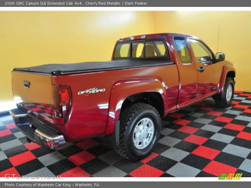 Cherry Red Metallic / Dark Pewter 2006 GMC Canyon SLE Extended Cab 4x4