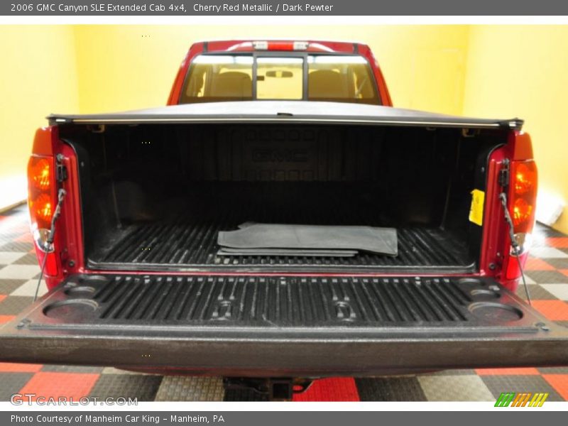 Cherry Red Metallic / Dark Pewter 2006 GMC Canyon SLE Extended Cab 4x4