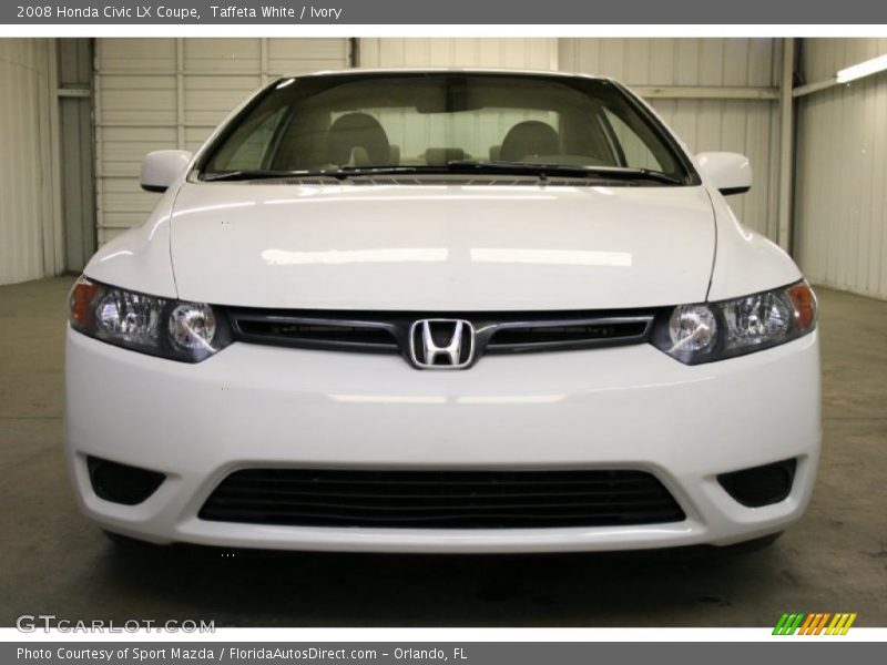 Taffeta White / Ivory 2008 Honda Civic LX Coupe