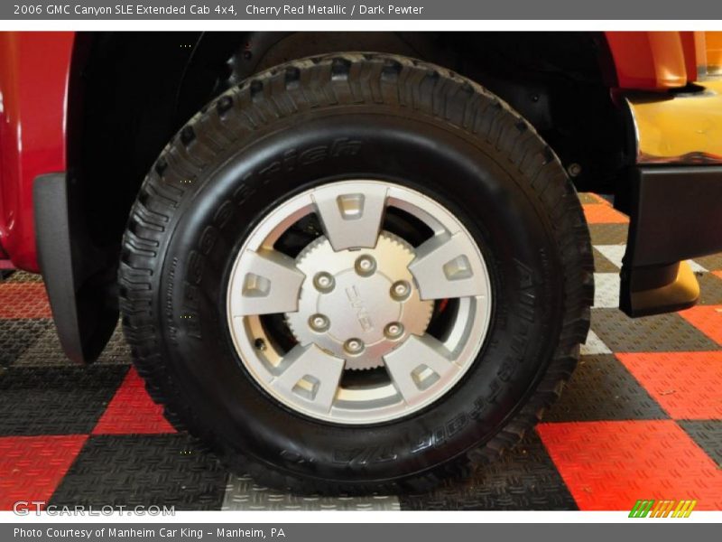 Cherry Red Metallic / Dark Pewter 2006 GMC Canyon SLE Extended Cab 4x4