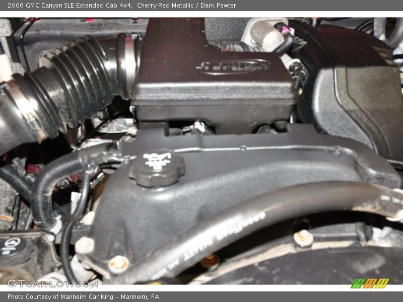 Cherry Red Metallic / Dark Pewter 2006 GMC Canyon SLE Extended Cab 4x4