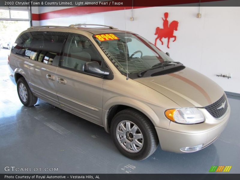 Light Almond Pearl / Taupe 2003 Chrysler Town & Country Limited