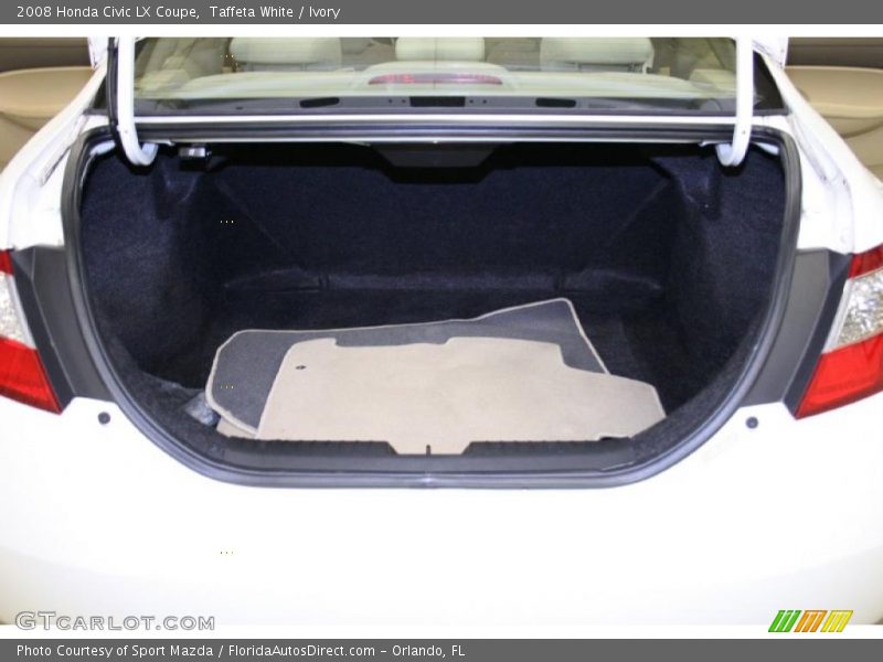 Taffeta White / Ivory 2008 Honda Civic LX Coupe