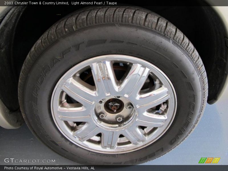 Light Almond Pearl / Taupe 2003 Chrysler Town & Country Limited