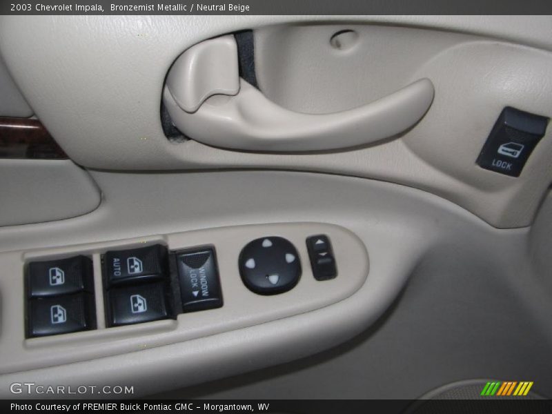 Bronzemist Metallic / Neutral Beige 2003 Chevrolet Impala