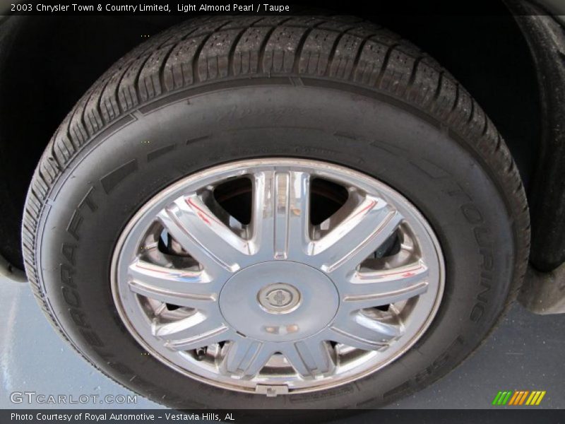 Light Almond Pearl / Taupe 2003 Chrysler Town & Country Limited