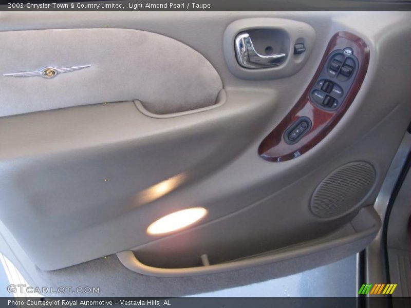 Light Almond Pearl / Taupe 2003 Chrysler Town & Country Limited