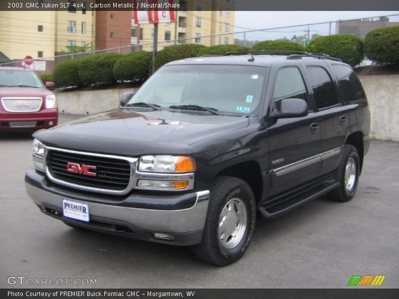Carbon Metallic / Neutral/Shale 2003 GMC Yukon SLT 4x4