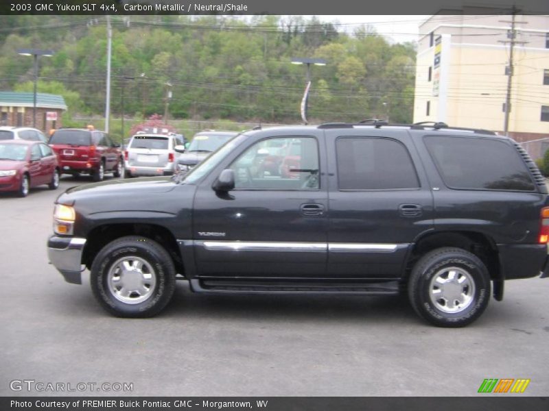Carbon Metallic / Neutral/Shale 2003 GMC Yukon SLT 4x4