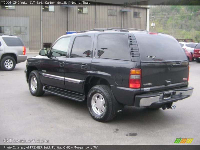 Carbon Metallic / Neutral/Shale 2003 GMC Yukon SLT 4x4