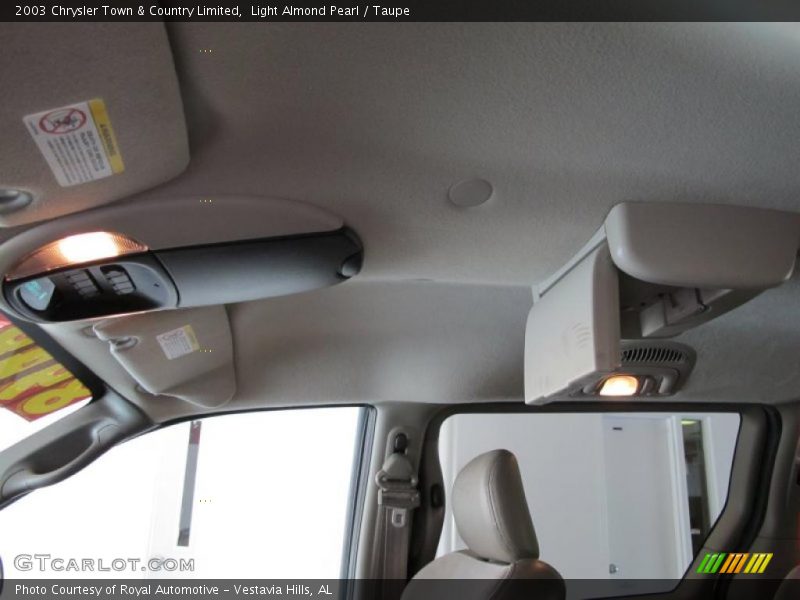 Light Almond Pearl / Taupe 2003 Chrysler Town & Country Limited