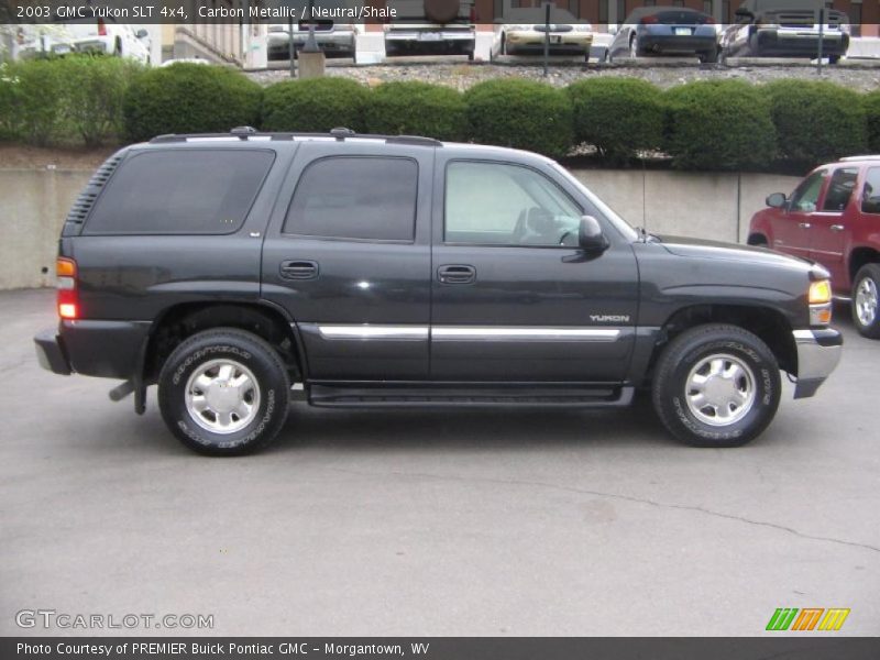 Carbon Metallic / Neutral/Shale 2003 GMC Yukon SLT 4x4