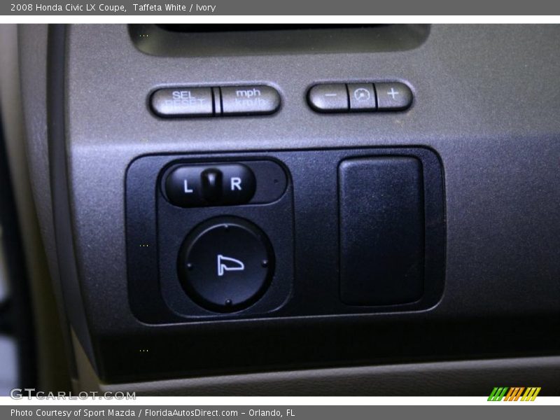 Taffeta White / Ivory 2008 Honda Civic LX Coupe