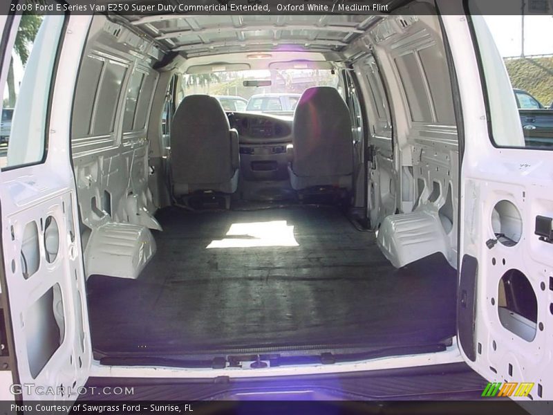 Oxford White / Medium Flint 2008 Ford E Series Van E250 Super Duty Commericial Extended