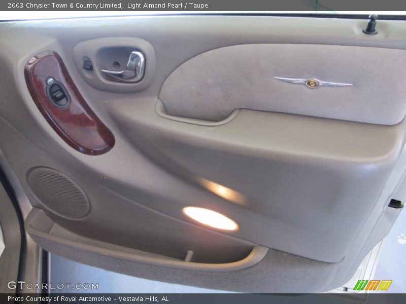 Light Almond Pearl / Taupe 2003 Chrysler Town & Country Limited