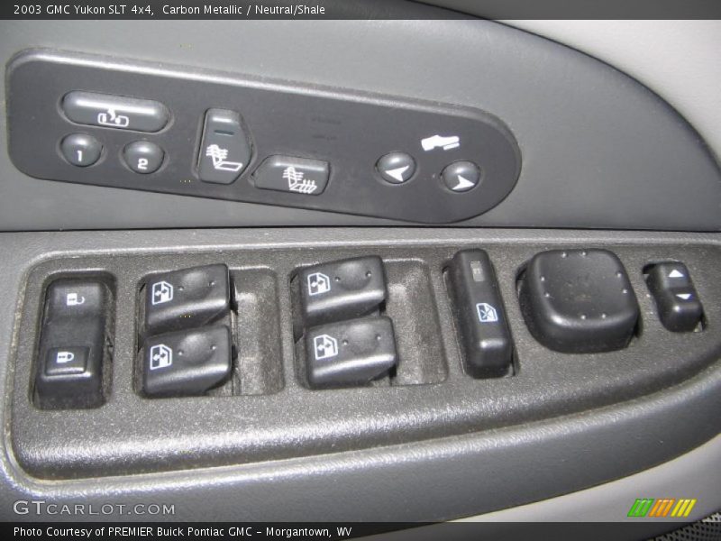 Carbon Metallic / Neutral/Shale 2003 GMC Yukon SLT 4x4