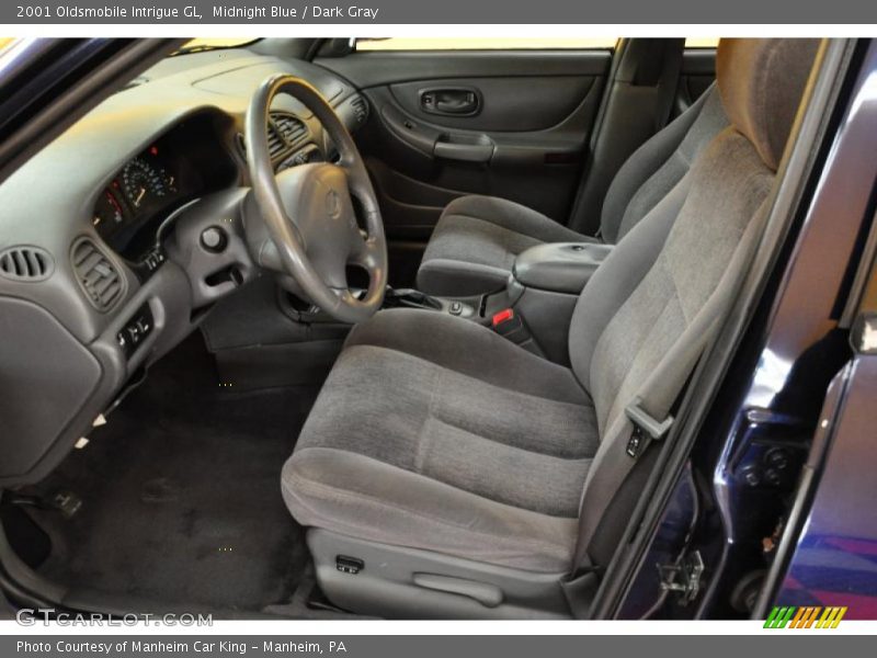 Midnight Blue / Dark Gray 2001 Oldsmobile Intrigue GL