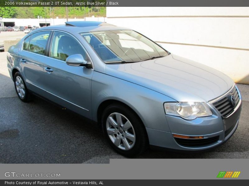 Arctic Blue Silver / Black 2006 Volkswagen Passat 2.0T Sedan
