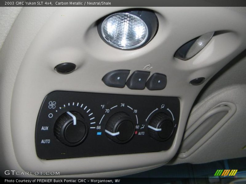 Carbon Metallic / Neutral/Shale 2003 GMC Yukon SLT 4x4