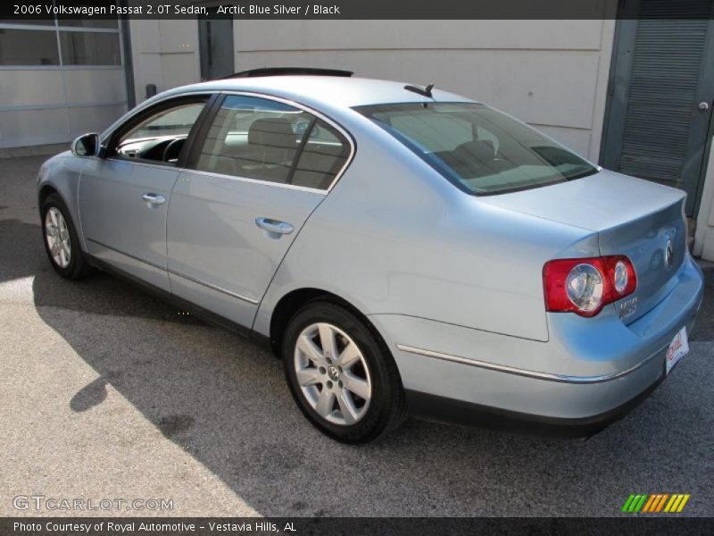 Arctic Blue Silver / Black 2006 Volkswagen Passat 2.0T Sedan