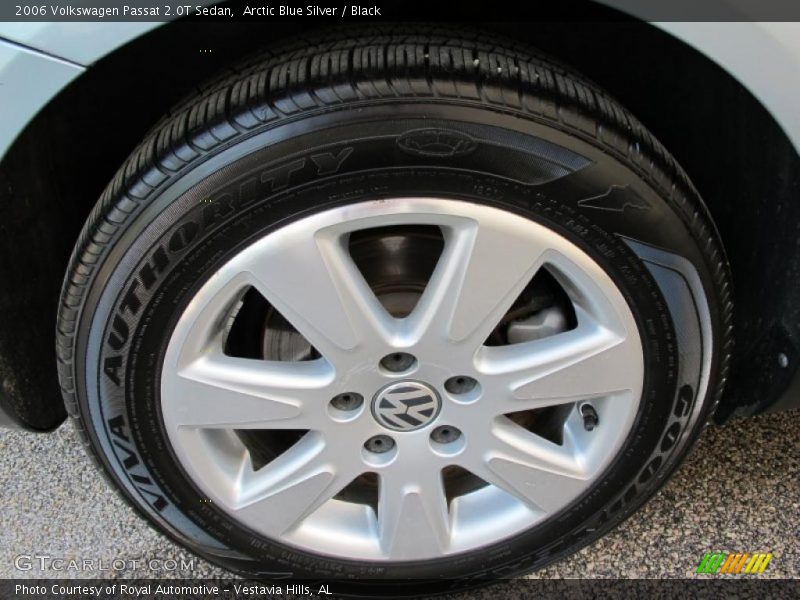 Arctic Blue Silver / Black 2006 Volkswagen Passat 2.0T Sedan