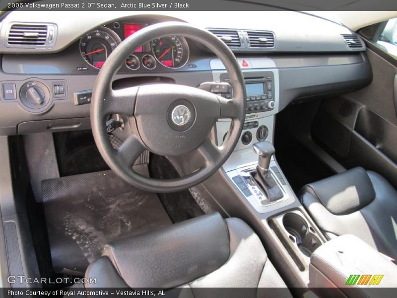 Arctic Blue Silver / Black 2006 Volkswagen Passat 2.0T Sedan