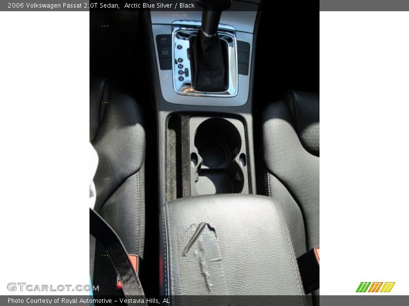 Arctic Blue Silver / Black 2006 Volkswagen Passat 2.0T Sedan