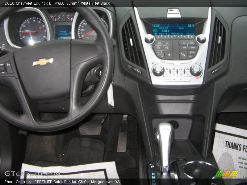 Summit White / Jet Black 2010 Chevrolet Equinox LT AWD