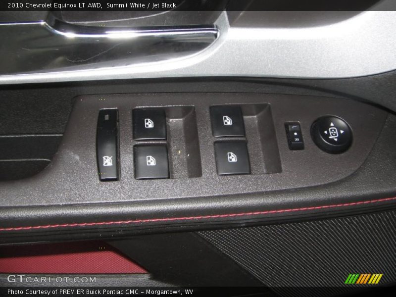 Summit White / Jet Black 2010 Chevrolet Equinox LT AWD